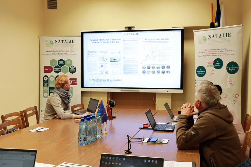Projekta NATALIE partneru vizīte Lietuvā, Biržos