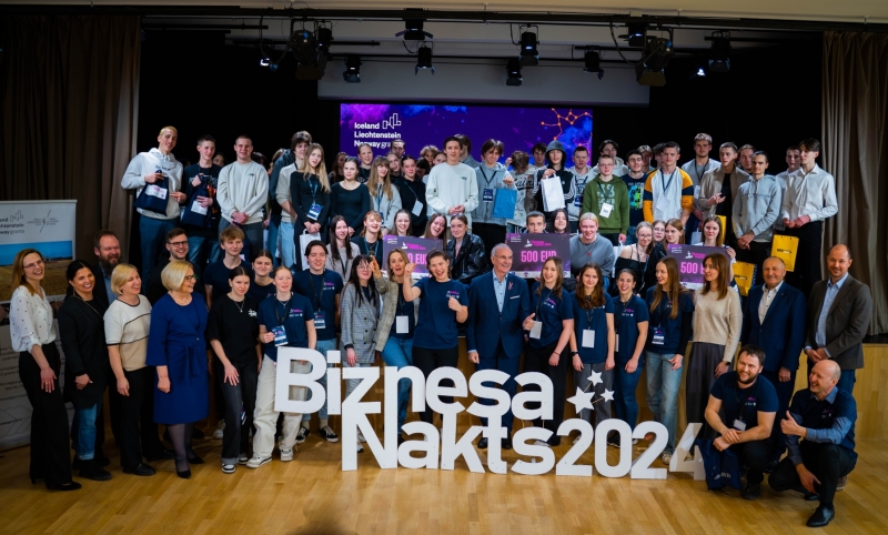 Biznesa nakts 2024 dalībnieku kopbilde