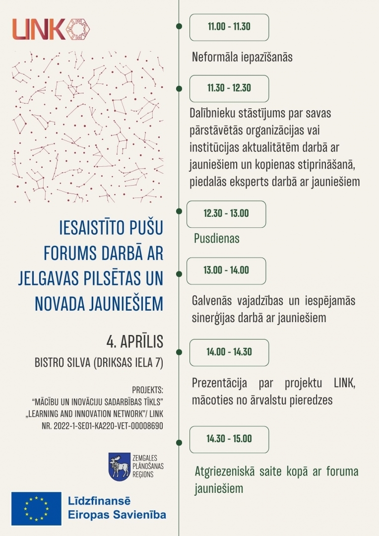 Link projekta jauniešu foruma afiša