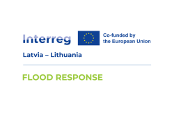 FLOOD RESPONSE logo