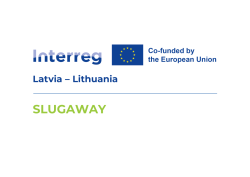 Projekta SLUGAWAY logo