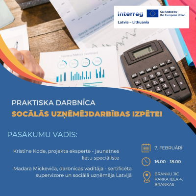 Darbnīca sociālās uzņēmējdarbības izpētei