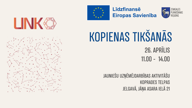LINK pasākuma programmas mazā afiša