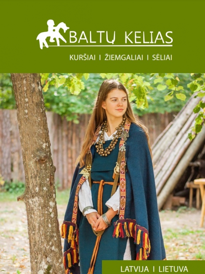 Baltu ceļš bukleta vāks