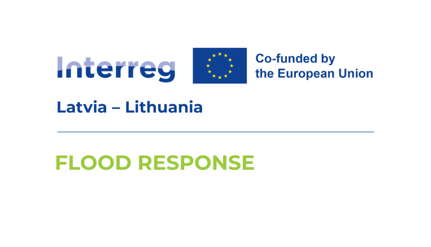 Projekta FLOOD RESPONSE logo