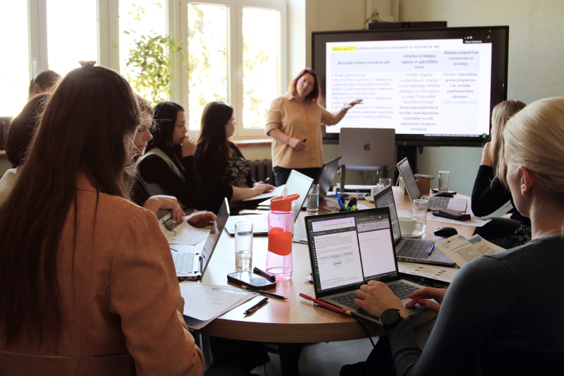 Darbnīca pašvaldību speciālistiem projektā "Re:Impact"