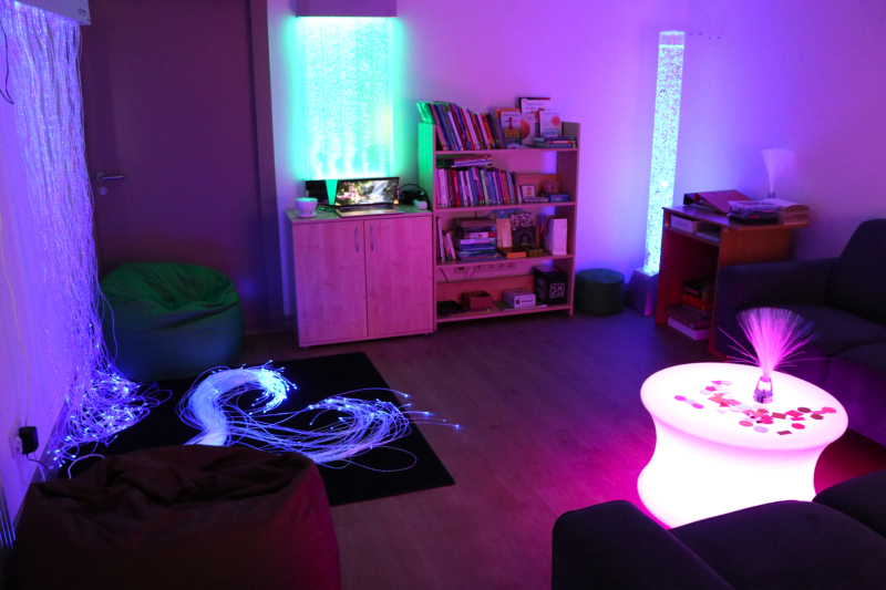 Zaļenieku bibliotēkas sensorā lasītava