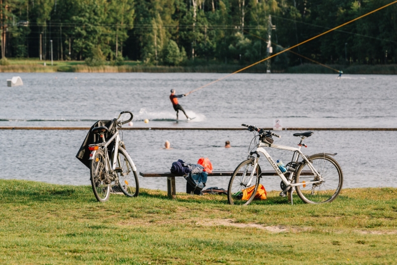 Aktīvās ūdens atpūtas parks “Masti” Ozolniekos. Foto: JRTC arhīvs