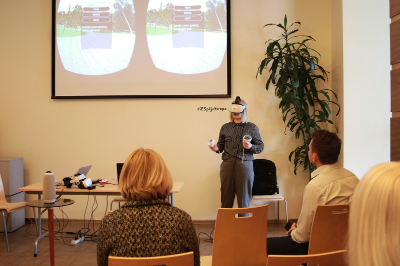 Partneru tikšanās projektā Interactive Gardens
