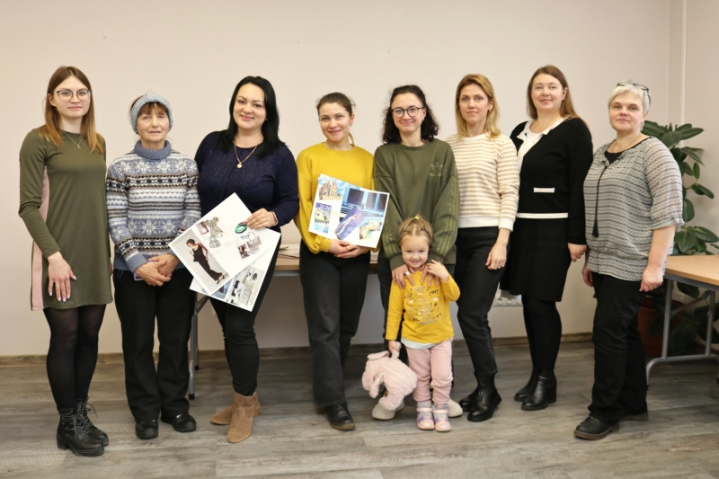 Kopbilde no Cemewe projekta tikšanās ar bēglēm no Ukrainas Jelgavā