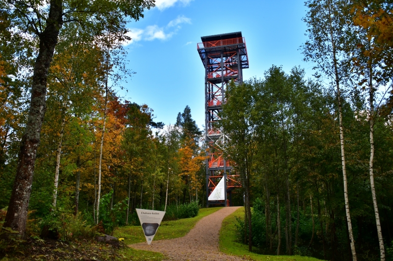 Taborkalna skatu tornis. Foto: Jēkabpils novada TIC arhīvs