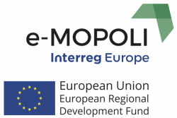 e-MOPOLI Interreg Europe logo