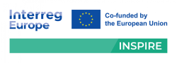 Interreg Europe programmas projekta INSPIRE logo