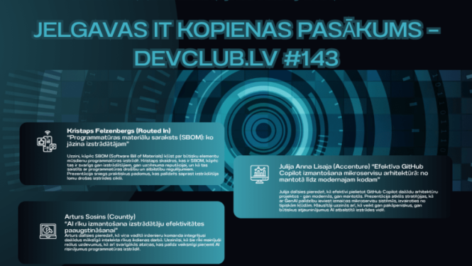 Jelgavas IT kopienas pasākums 19.06.