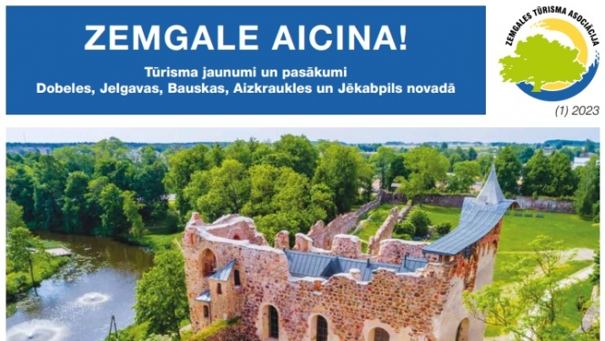 Zemgales tūrisma ceļveža vāks