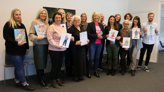 EEZ komandējuma kopbilde Norvēģijā