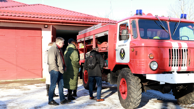 Pieredzes apmaiņa Jonišķos projektā Safe Response, Skaistgirys postenis