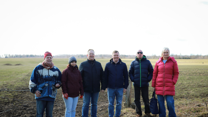 Vizīte Vecaucē projektā "NATALIE"