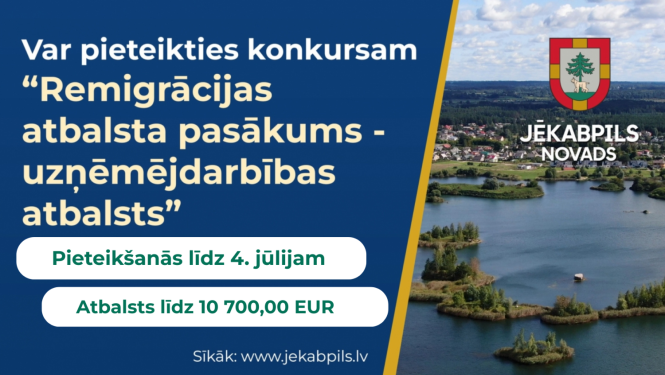Remigrācijas atbalsta pasākums Jēkabpils novadā