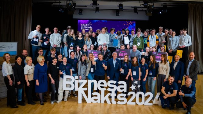 Biznesa nakts 2024 dalībnieku kopbilde