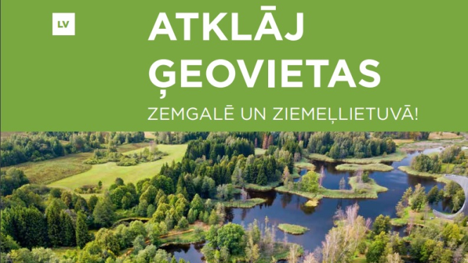 Ģeoloģisko objektu bukleta vāks