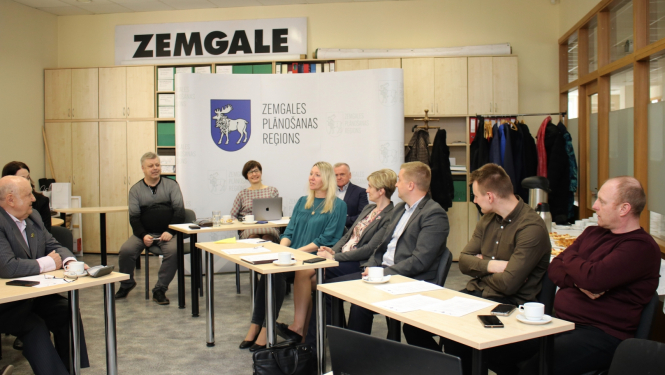 Projekta ieinteresēto pušu ZPR telpās