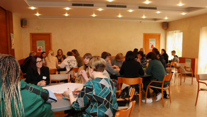 Projekta Link jauniešo foruma darbs grupās