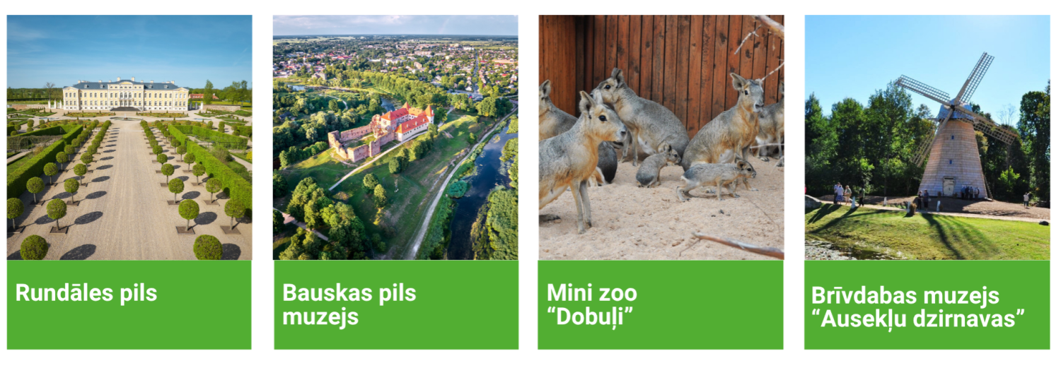 Bauskas novads TOP4 objekti, kurus vērts apmeklēt