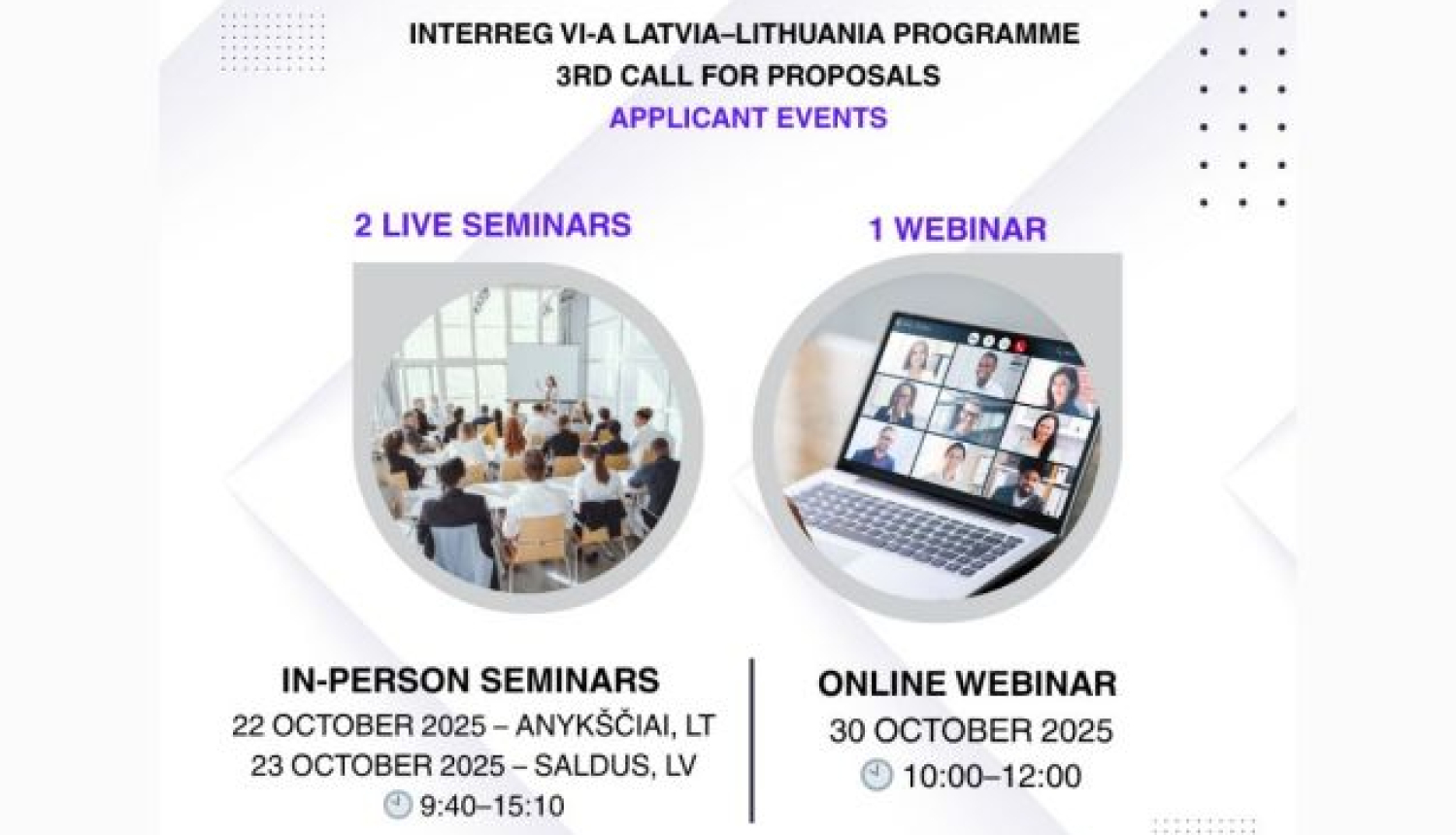 Interreg Latvia Lithuania publications