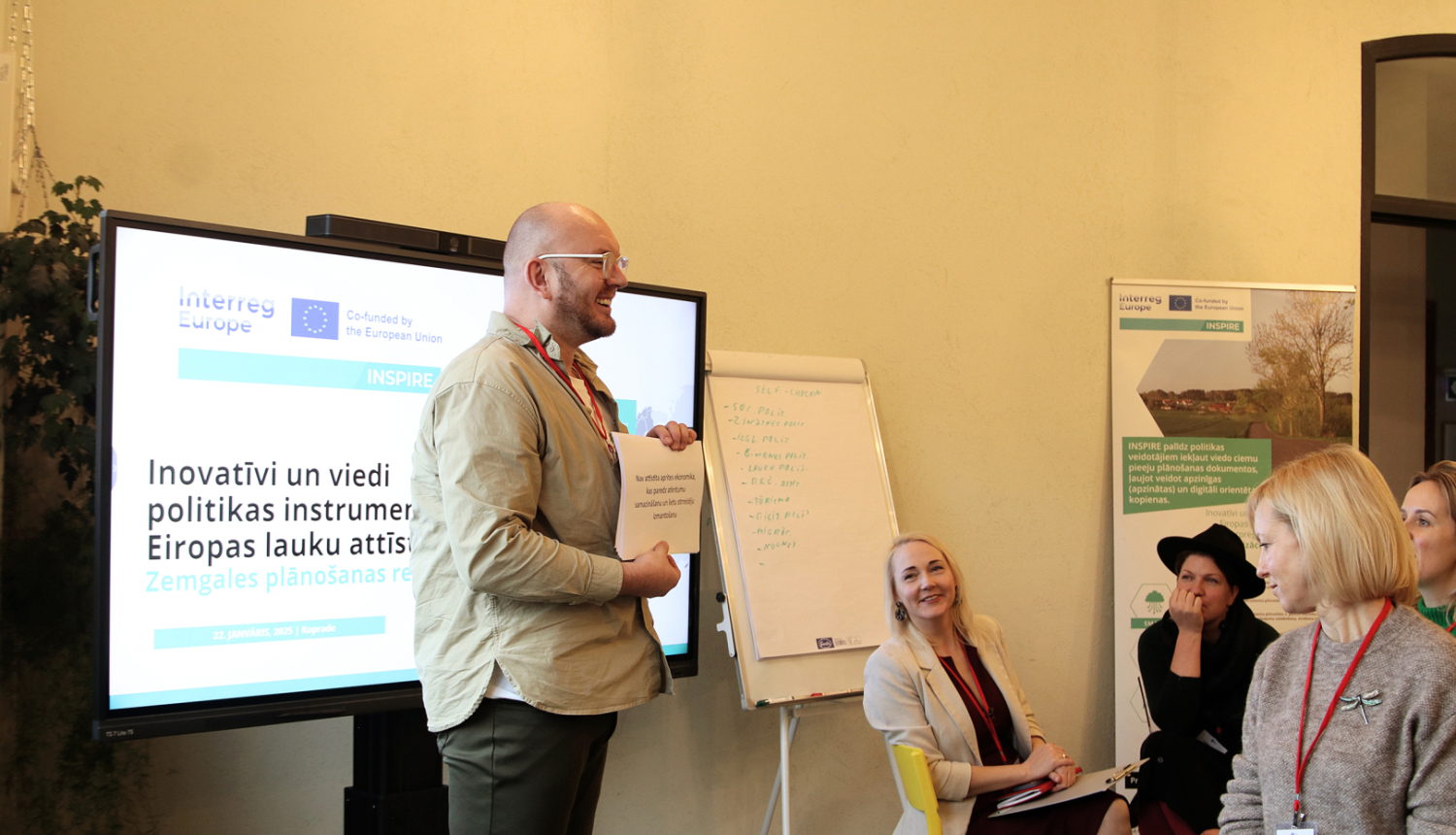 Projekta INSPIRE iesaistīto pušu sanāksme
