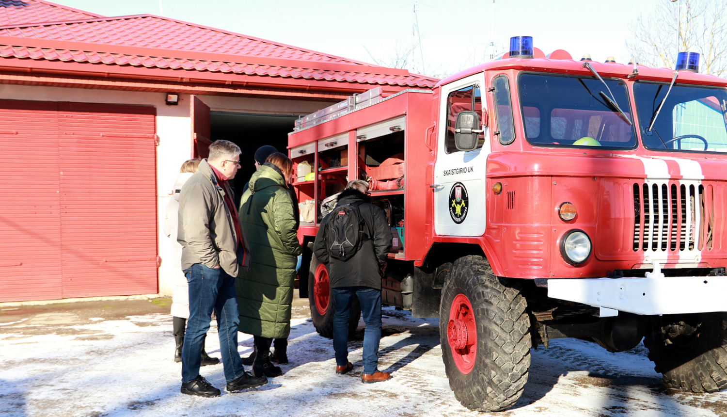 Pieredzes apmaiņa Jonišķos projektā Safe Response, Skaistgirys postenis