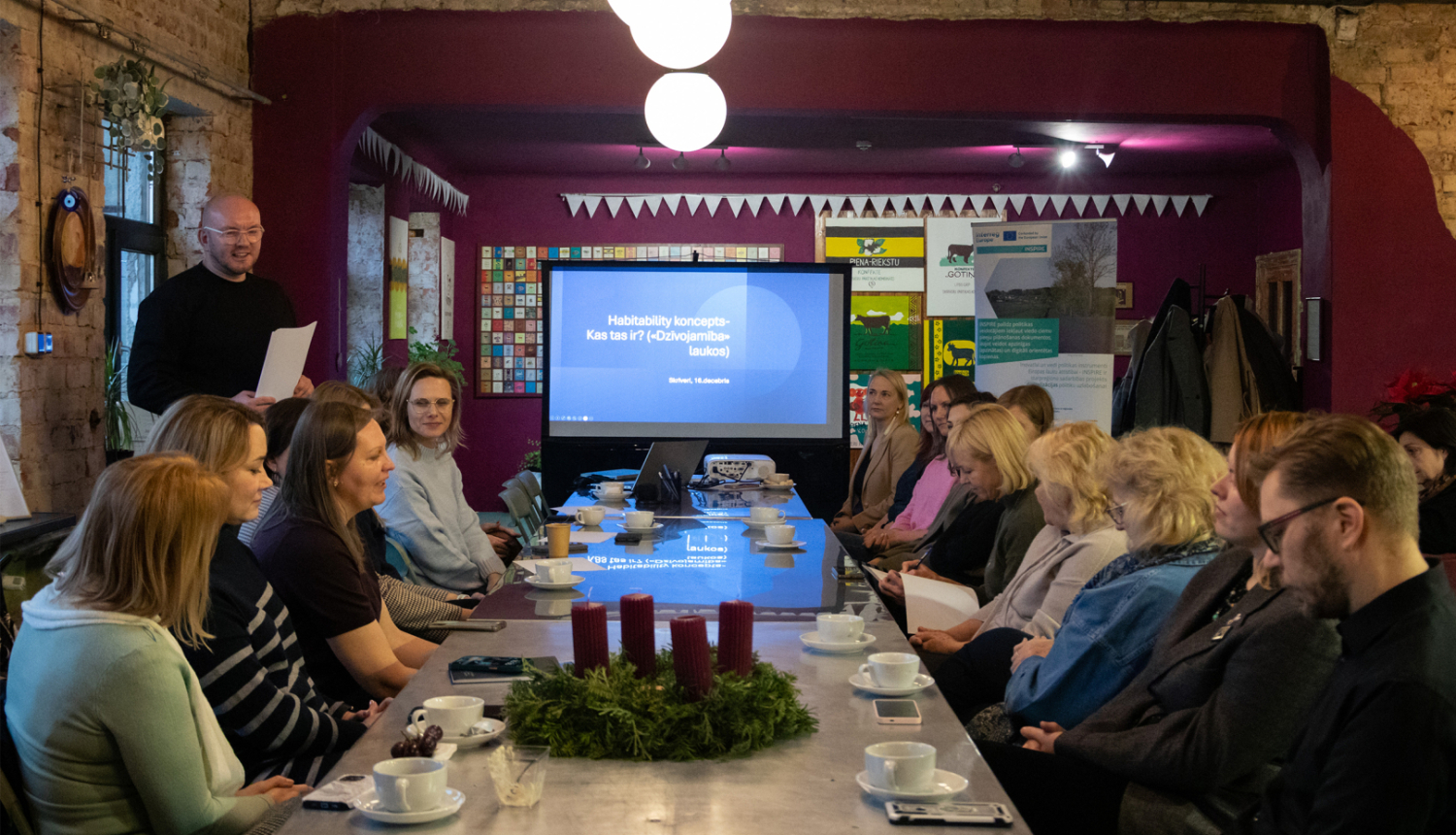 Projekta INSPIRE iesaistīto pušu sanāksme Skrīveros