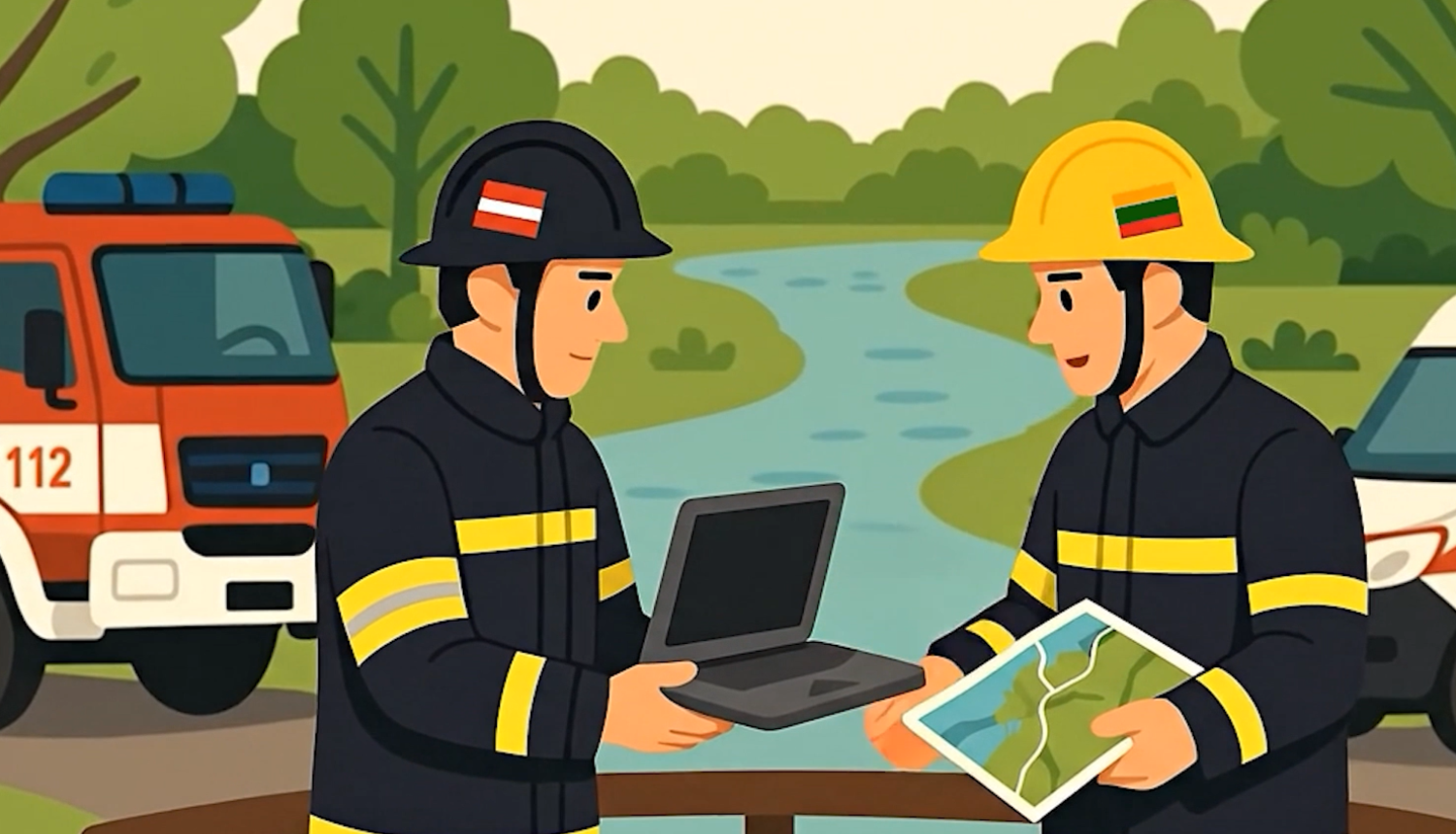 Jauns animācijas video skaidro klimata pārmaiņas un drošības risinājumus Latvijas un Lietuvas pierobežā