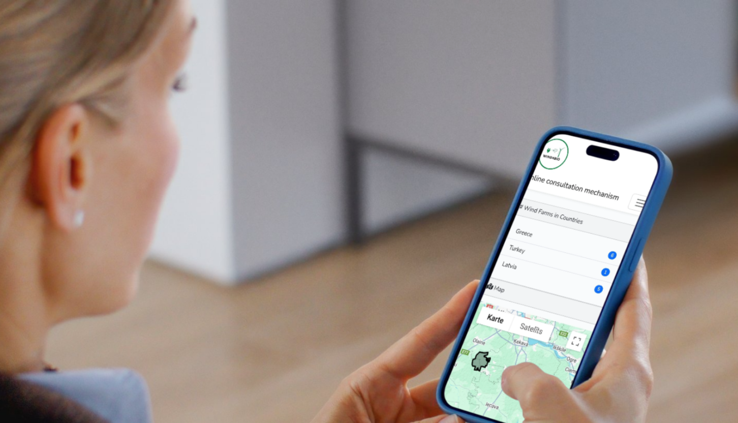 Publicitātes attēls - rīks Wind4Bio