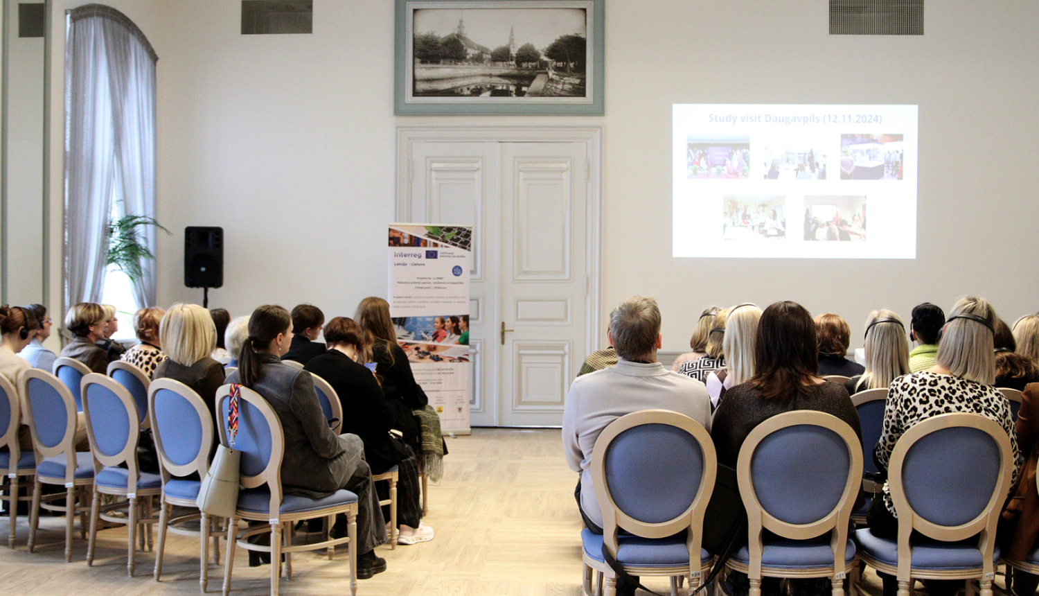 fit4future noslēguma konference - dalībnieki sēž zālē