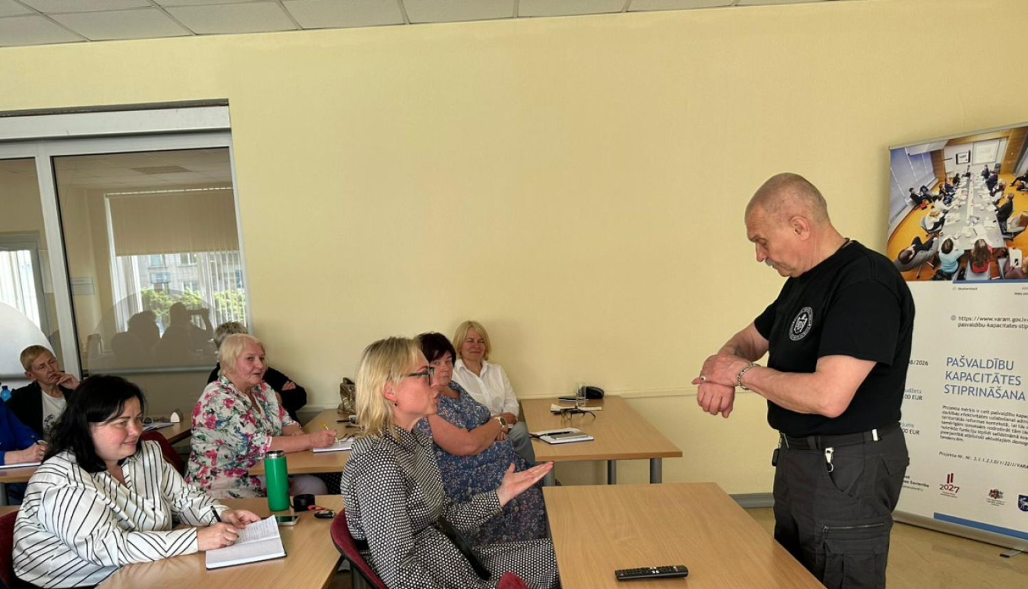 Noslēdzošās apmācības 11.06. Komunikācija ar krīzes stāvoklī nonākušām problemātiskām un agresīvām personām