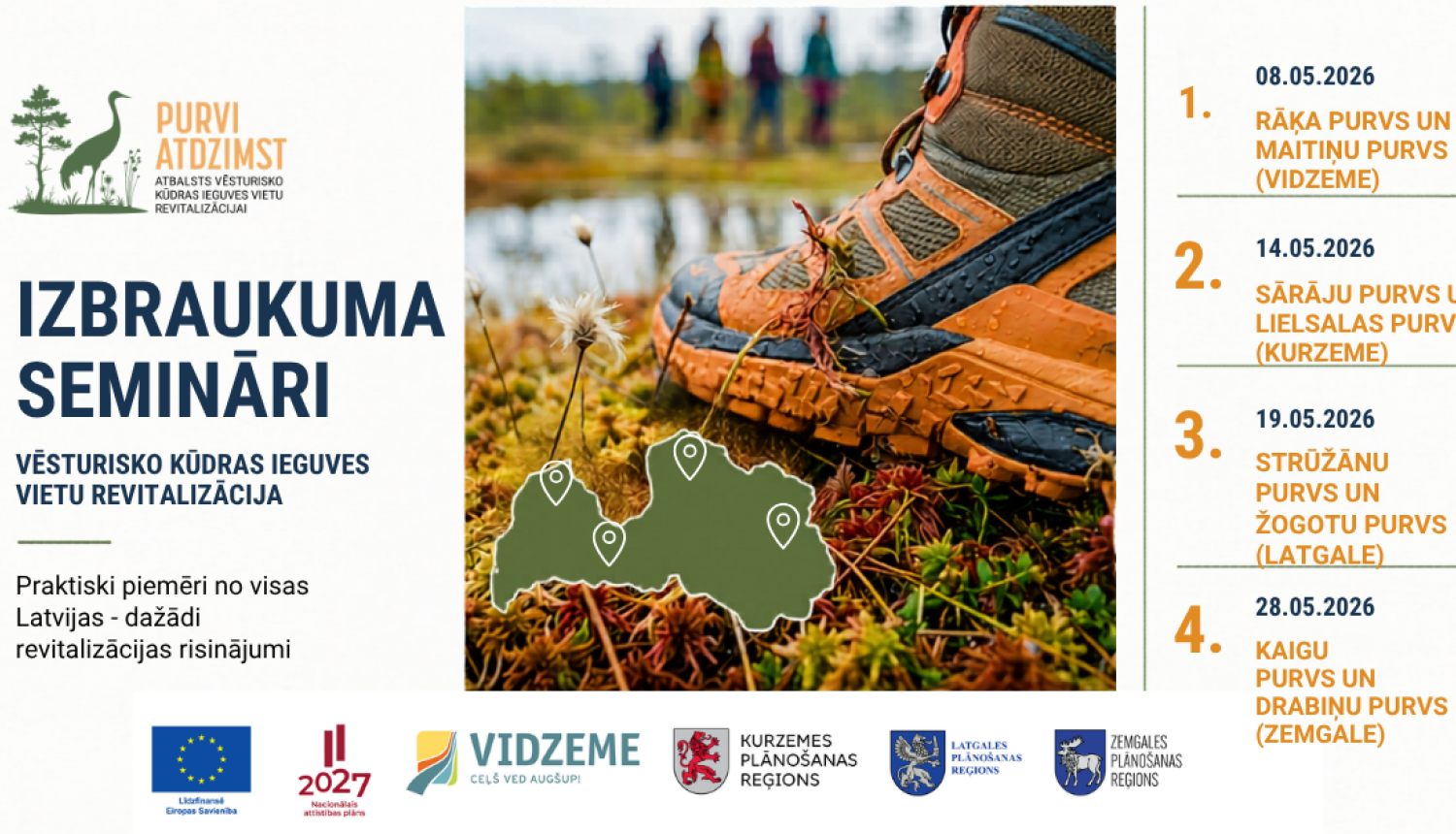 Izbraukuma semināru grafiks