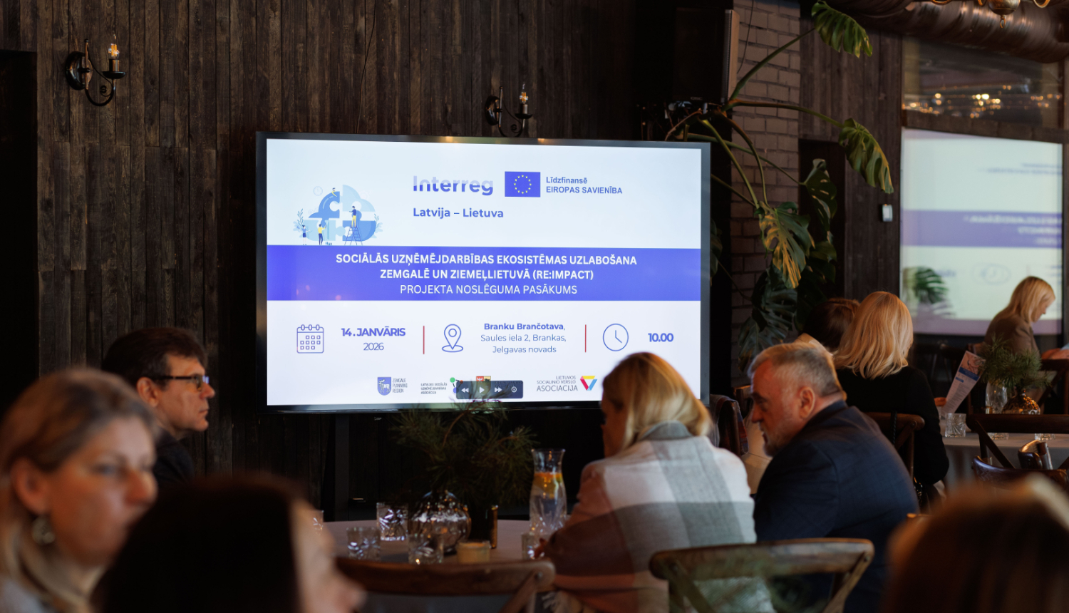 Projekta RE:IMPACT noslēguma pasākums