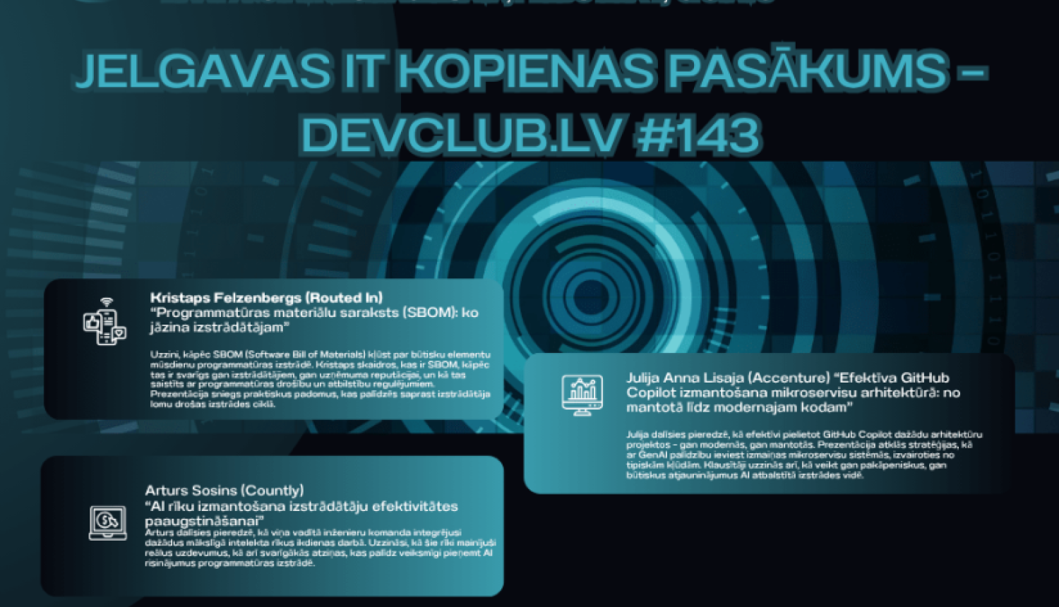 Jelgavas IT kopienas pasākums 19.06.