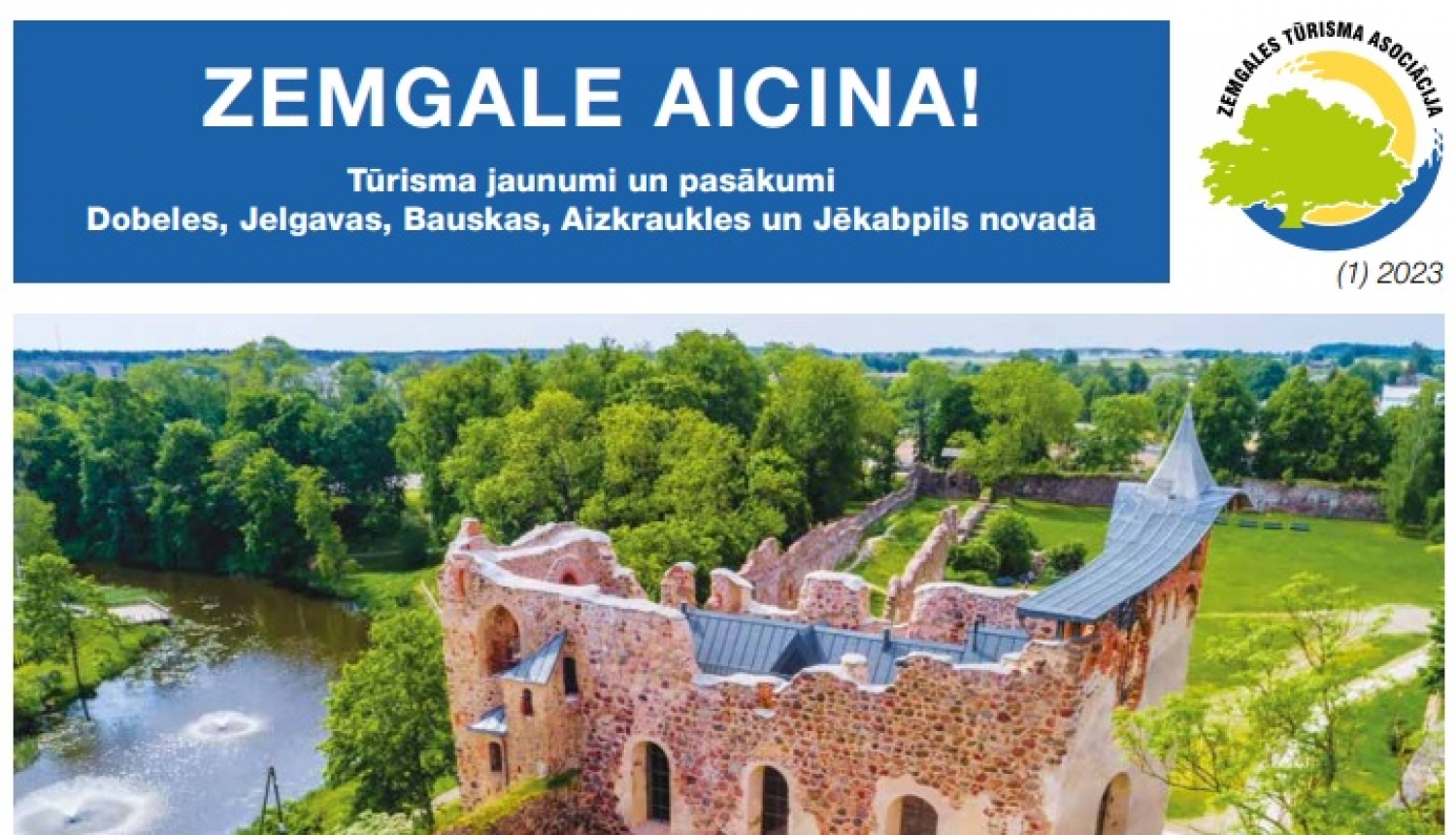 Zemgales tūrisma ceļveža vāks